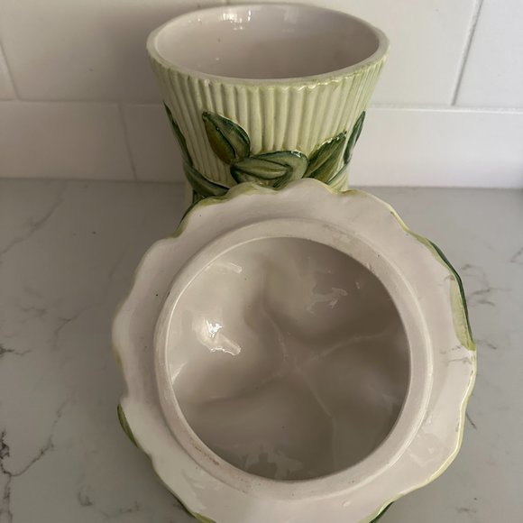 Ceramic Pansy Bouquet Box w/Lid - Picture 7 of 10